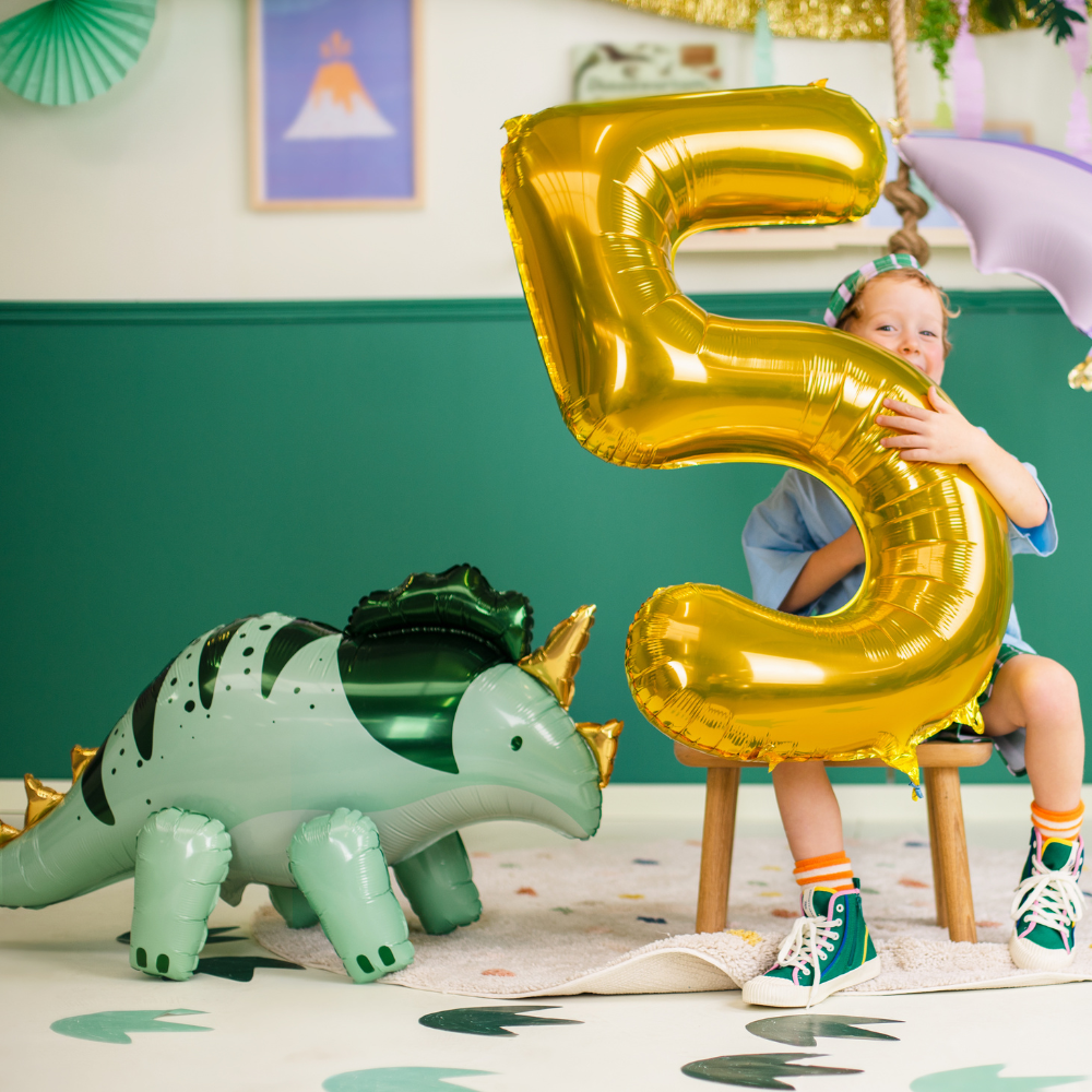 Triceratops Dinosaur Airwalker Ballong 3 - Ballonglevering.no