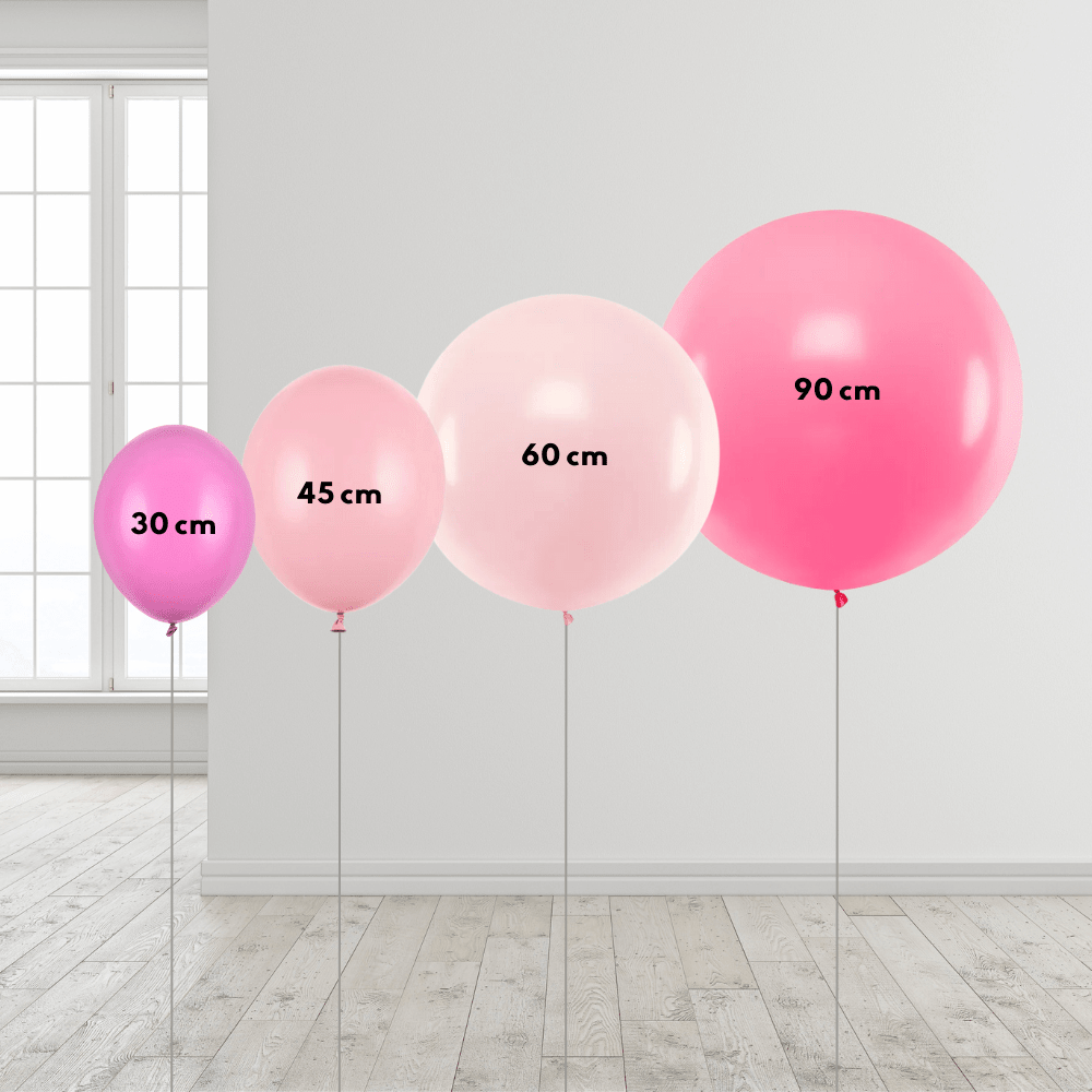 Ballong med logo eller tekst - Velg farger - Ballonglevering.no