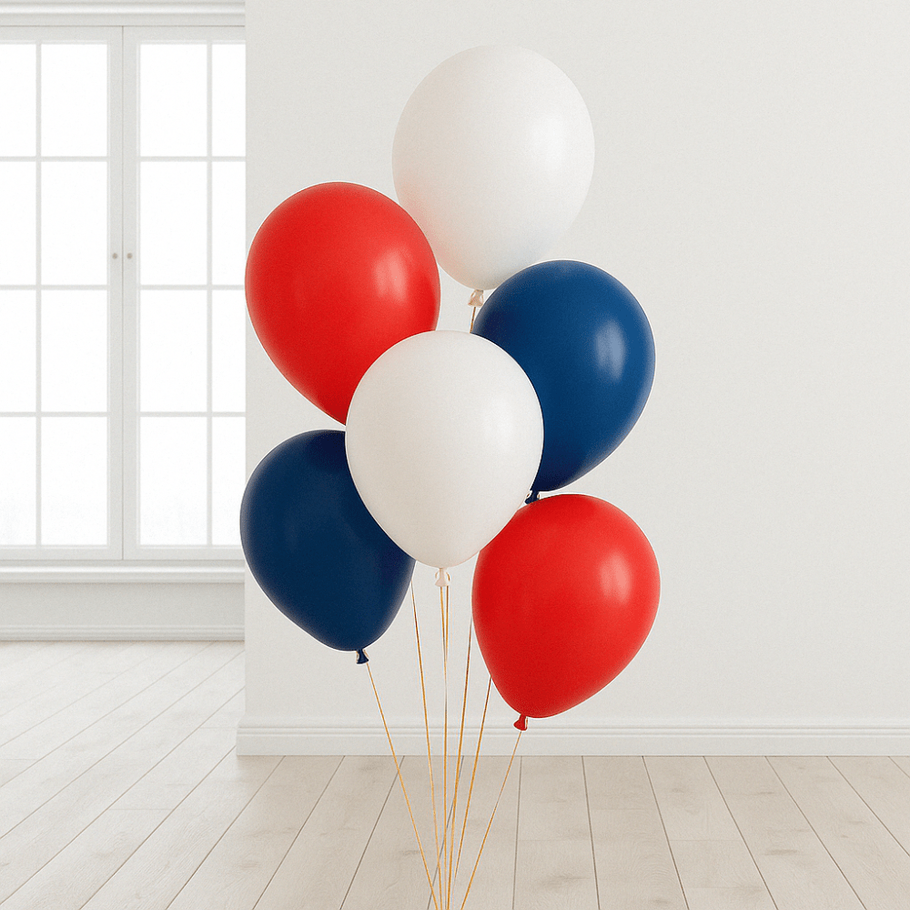 Ballongbukett til 17. mai - Ballonglevering.no