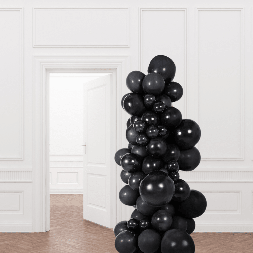 Ballongsøyle Svart - Ballonglevering.no