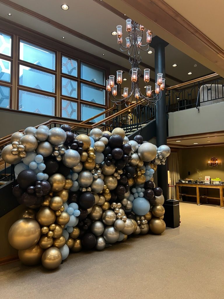 Ballongvegg - Velg farger og størrelse - Ballonglevering.no