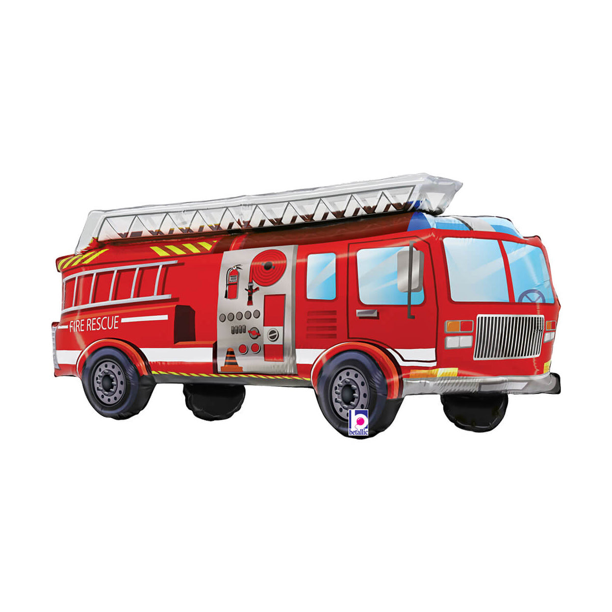 Brannbil "Fire Rescue" Folieballong