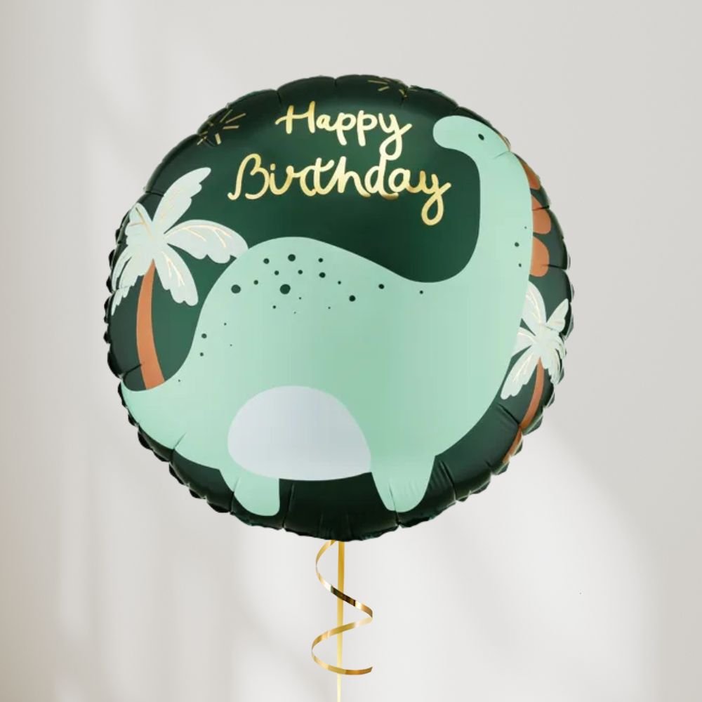 Brontosaurus Folieballongskive 35x35 cm - Ballonglevering.no