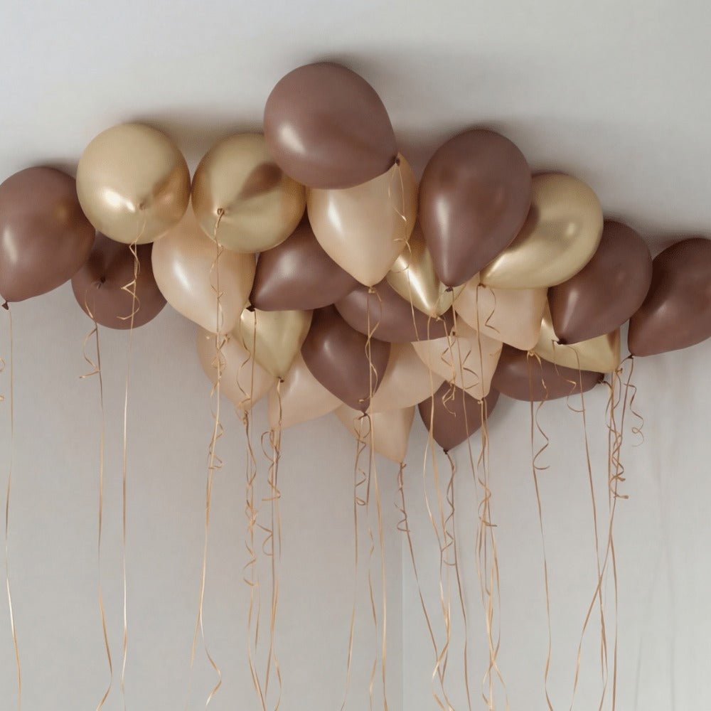 Cocoa Gold Takballonger - Ballonglevering.no
