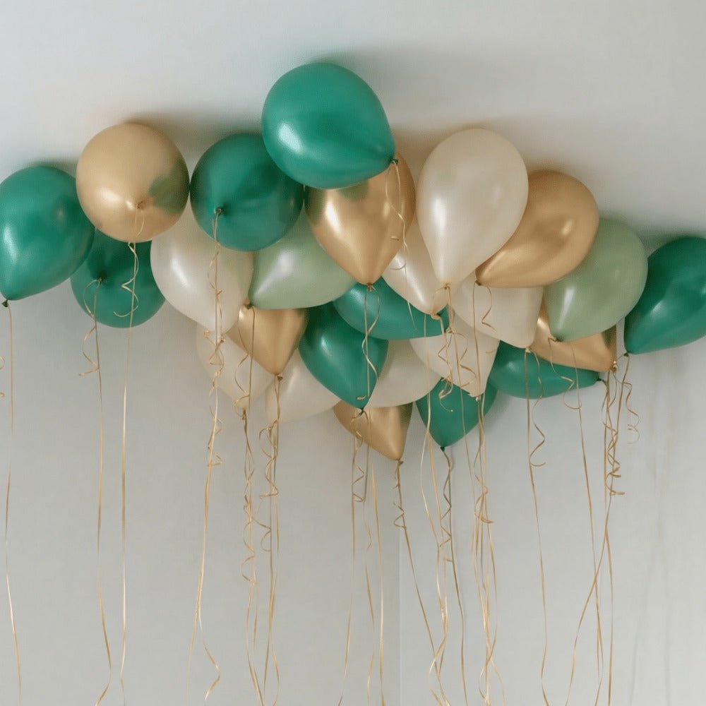 Emrald Gold Takballonger - Ballonglevering.no
