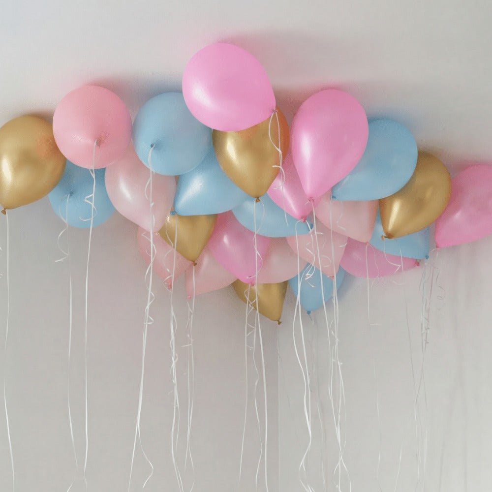Gender Reveal Takballonger - Ballonglevering.no