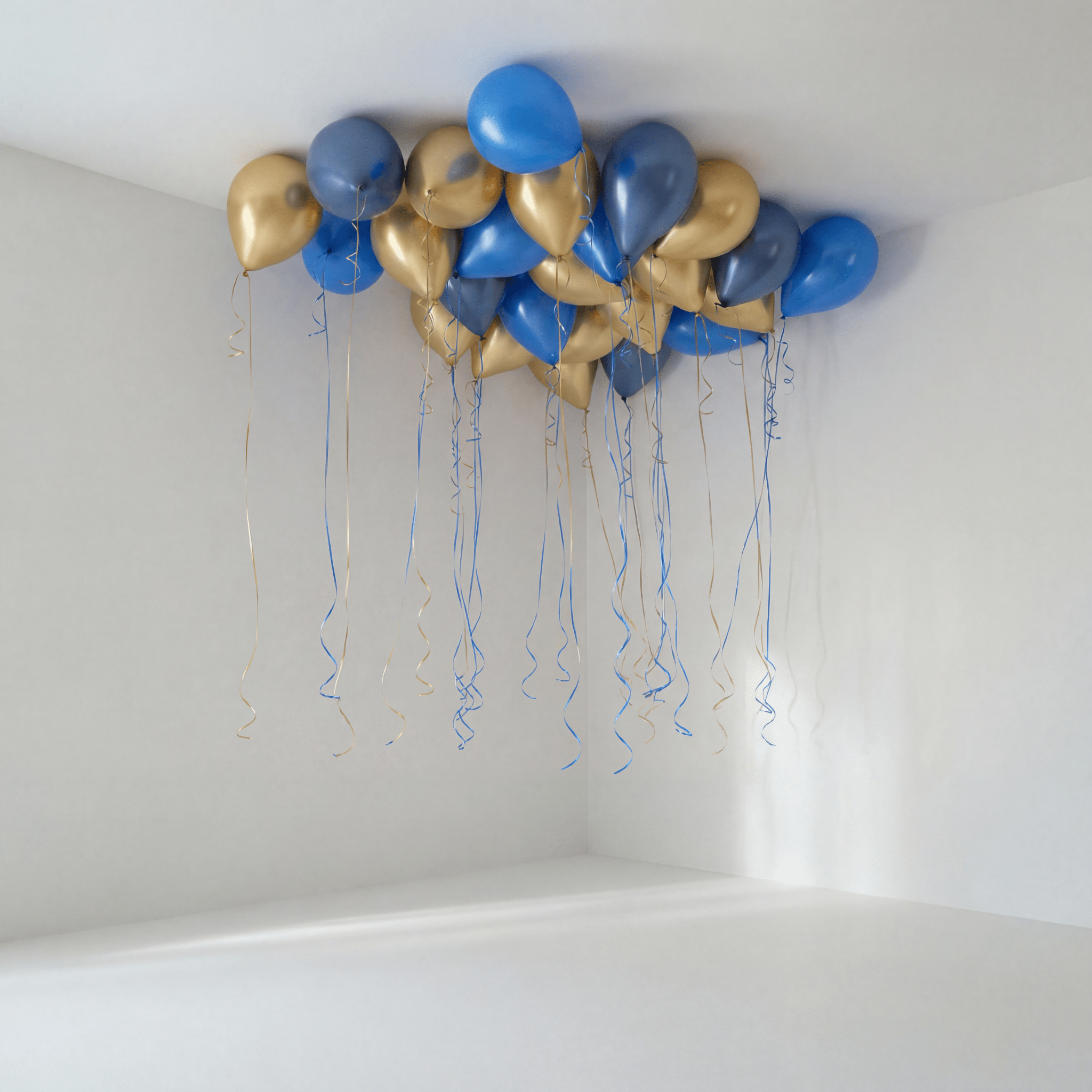 Golden Navy Takballonger - Ballonglevering.no