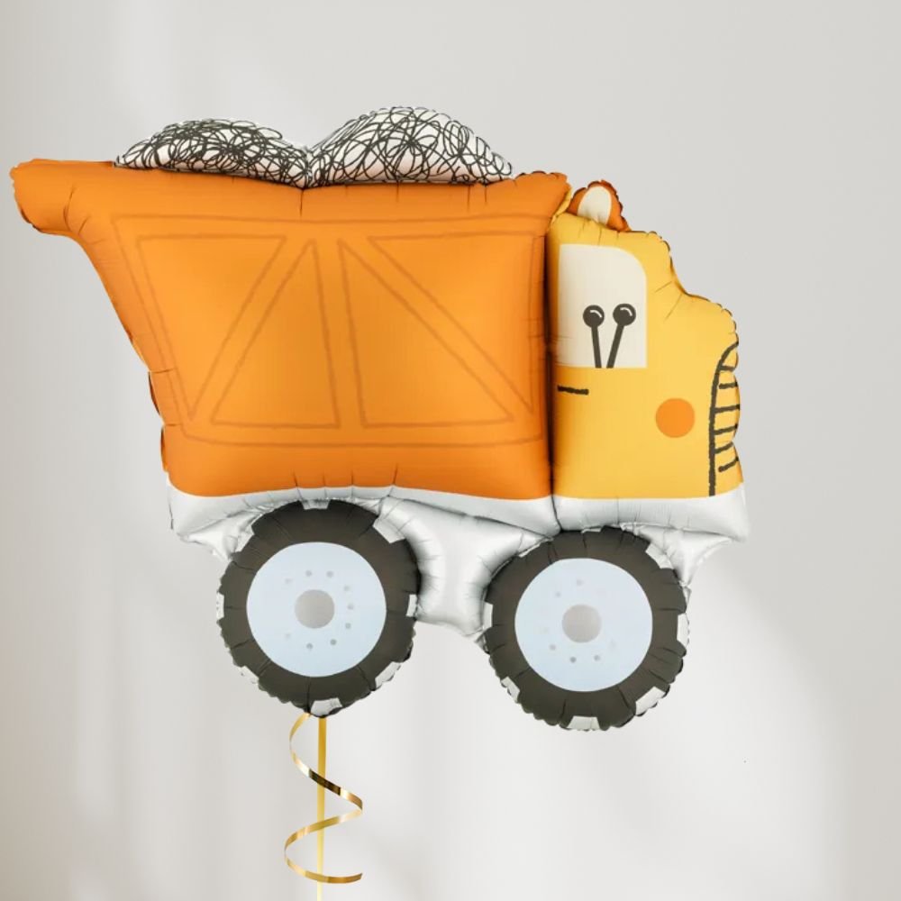 Lastebil Folieballong 87x69 cm - Ballonglevering.no