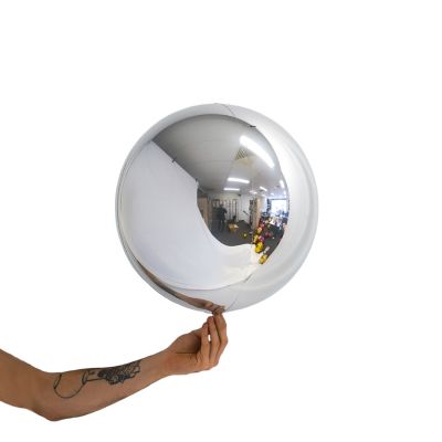 Orbz Folieballong Sølv - Ballonglevering.no