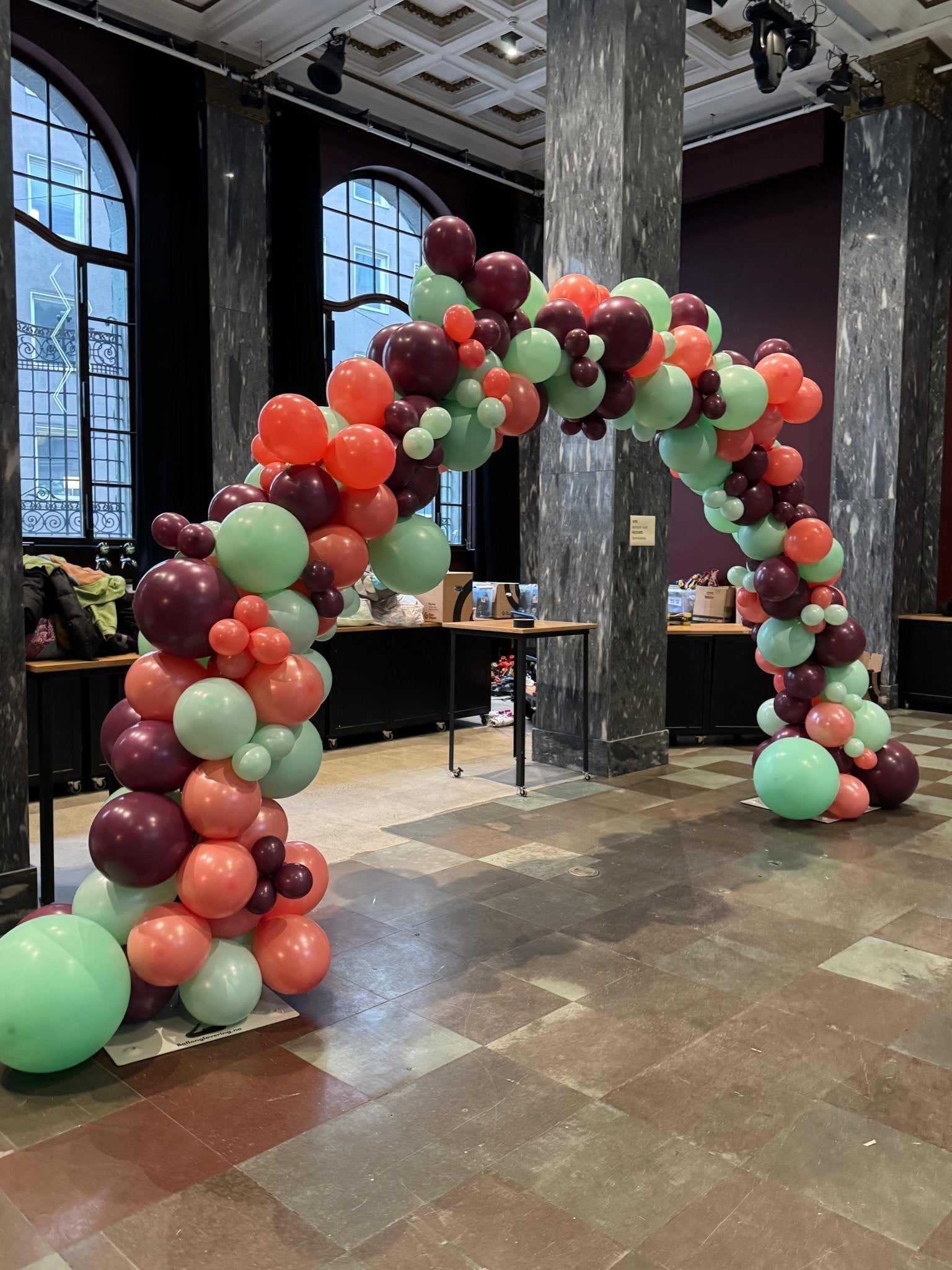 Organisk Ballongbue - Velg farge - Ballonglevering.no