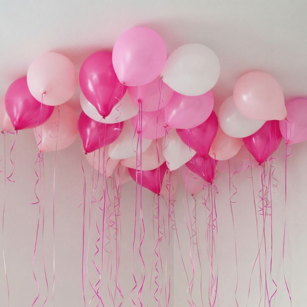 Pretty in Pink Takballonger - Ballonglevering.no