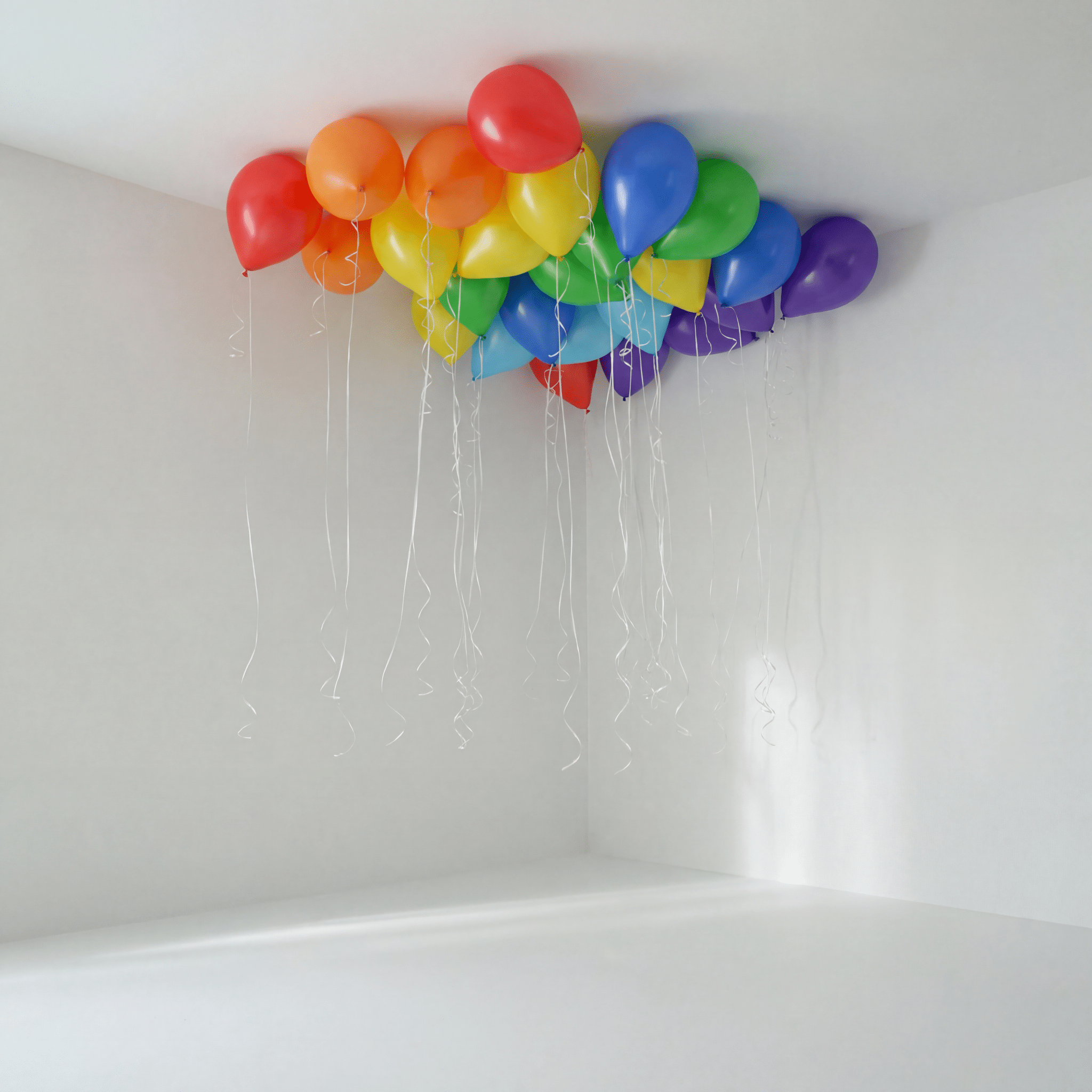 Rainbow Takballonger - Ballonglevering.no