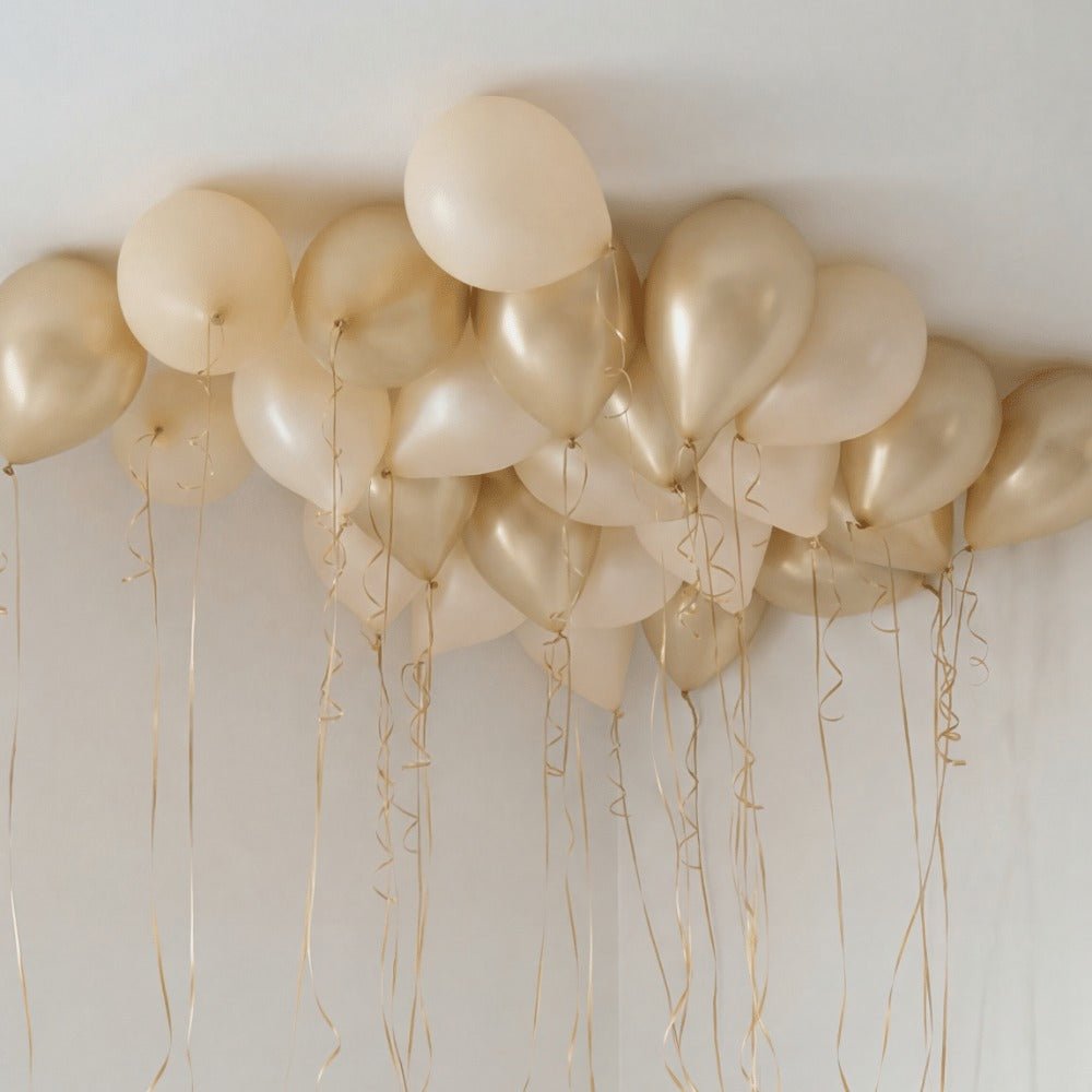 Soft Gold Takballonger - Ballonglevering.no