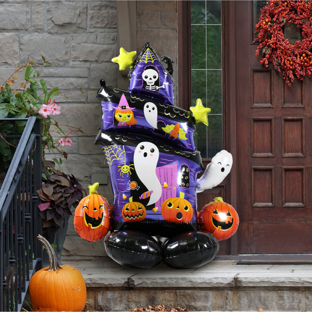 Stående Spøkelseshus Ballong - Ballonglevering.no