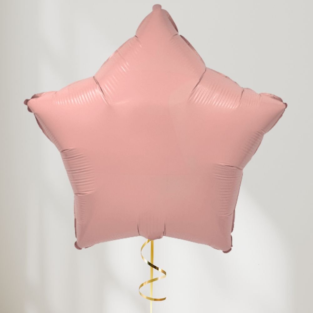 Stjerne Matte Rosa - Ballonglevering.no