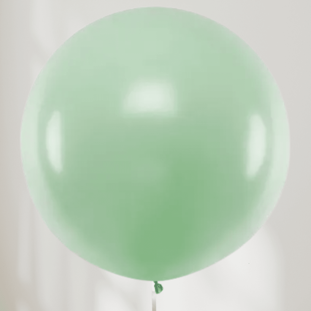 Stor Ballong Pistasjgrønn - Ballonglevering.no