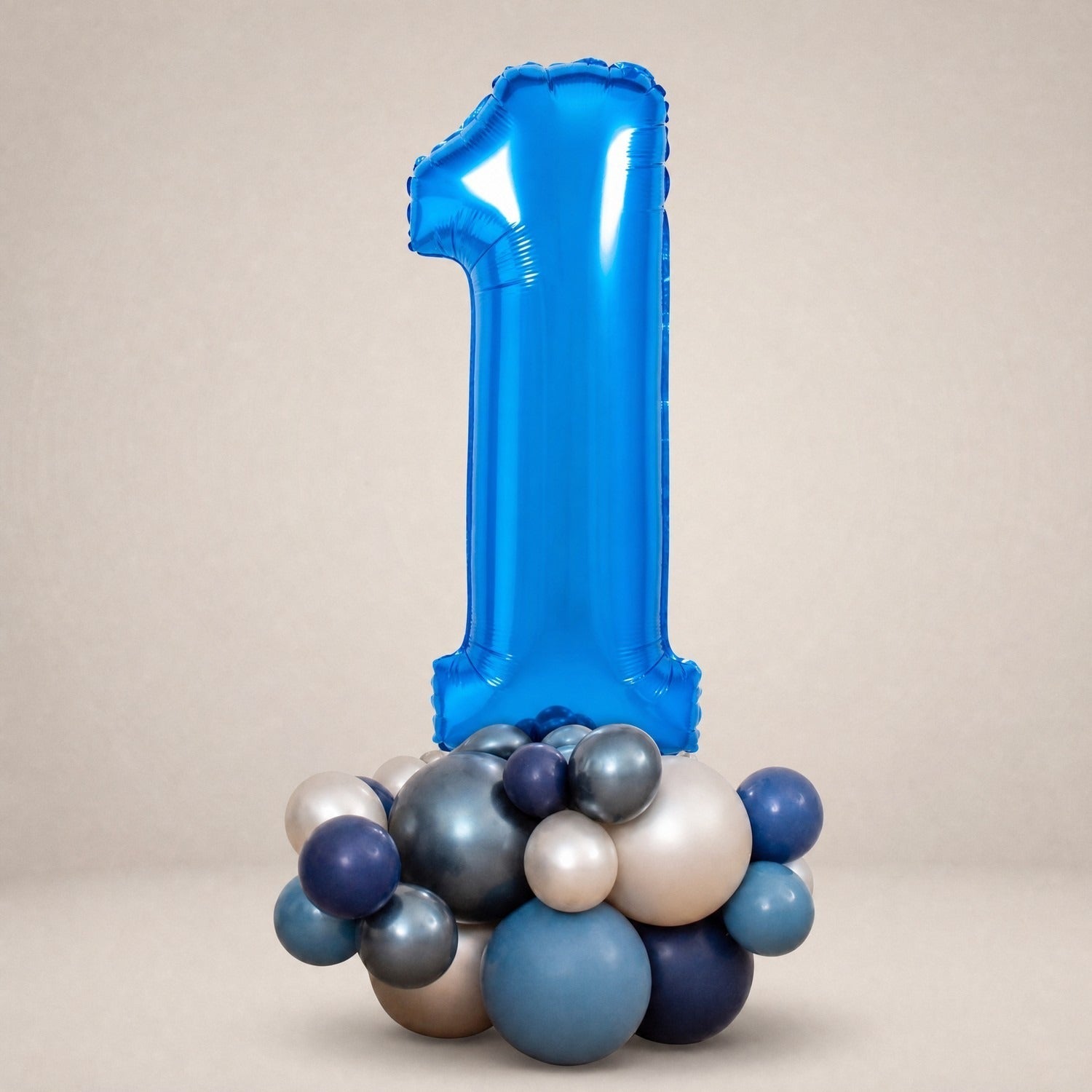 Tall Ballongstack — Blå - Ballonglevering.no