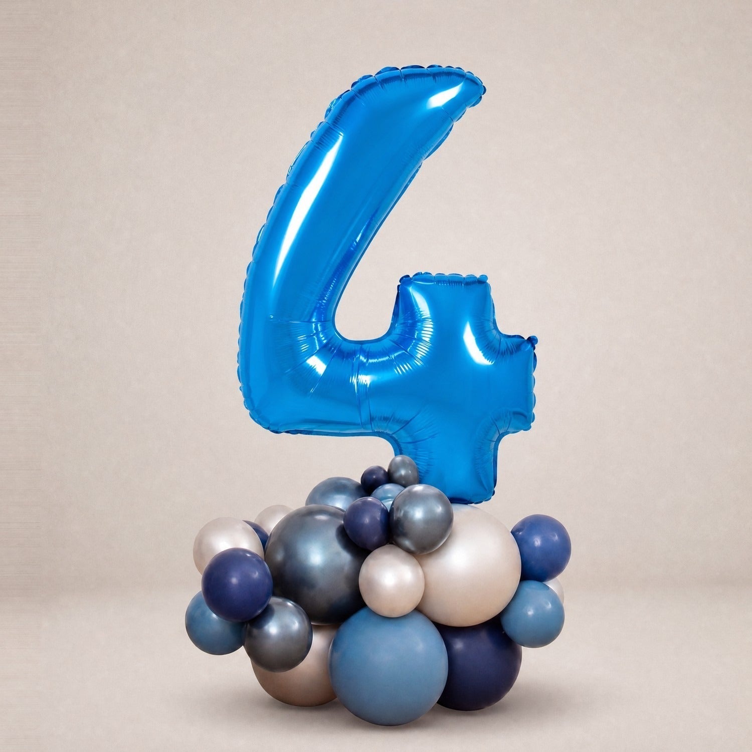 Tall Ballongstack — Blå - Ballonglevering.no