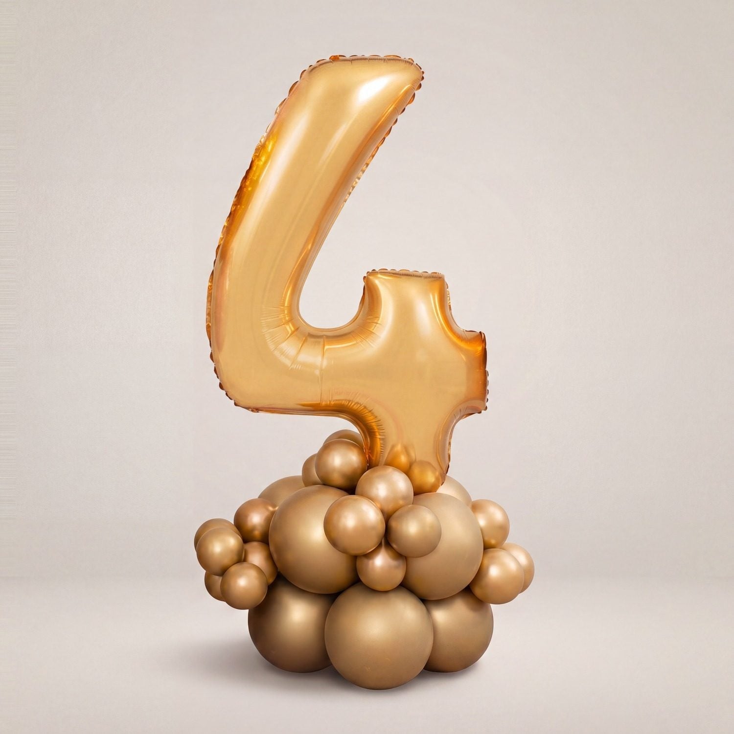 Tall Ballongstack — Klassisk Gull - Ballonglevering.no