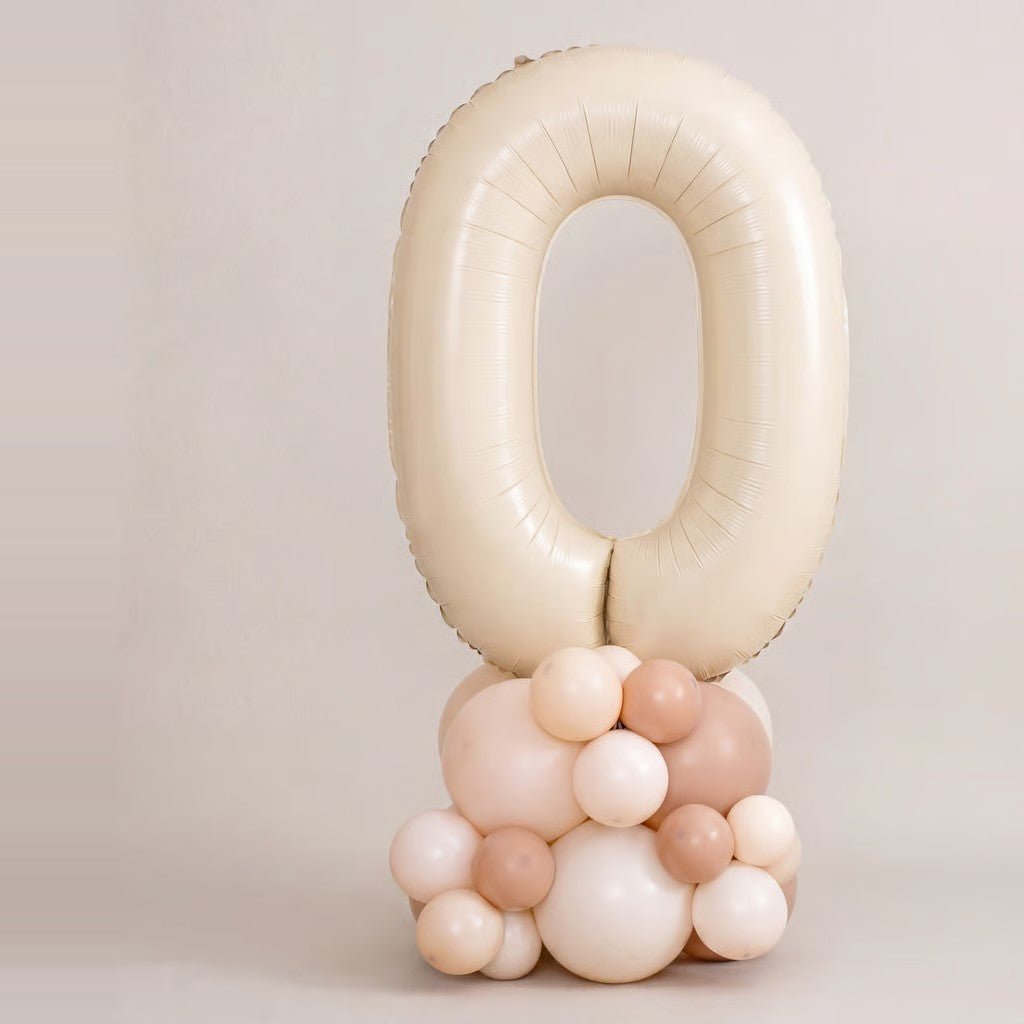Tall Ballongstack – Kremhvit - Ballonglevering.no
