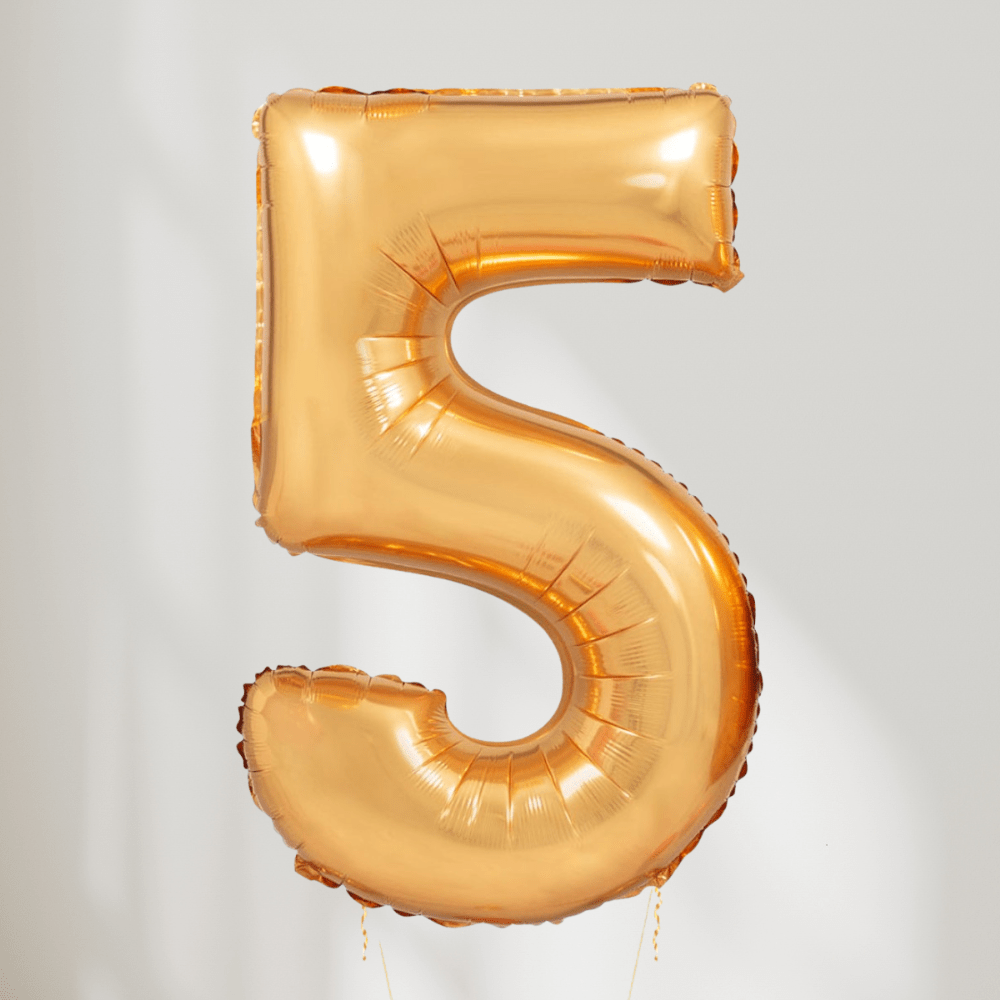 Tallballong Gull - Velg Ditt Tall (avd. Lillehammer) - Ballonglevering.no