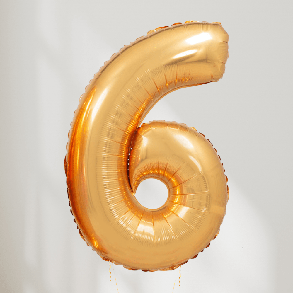 Tallballong Gull - Velg Ditt Tall (avd. Lillehammer) - Ballonglevering.no