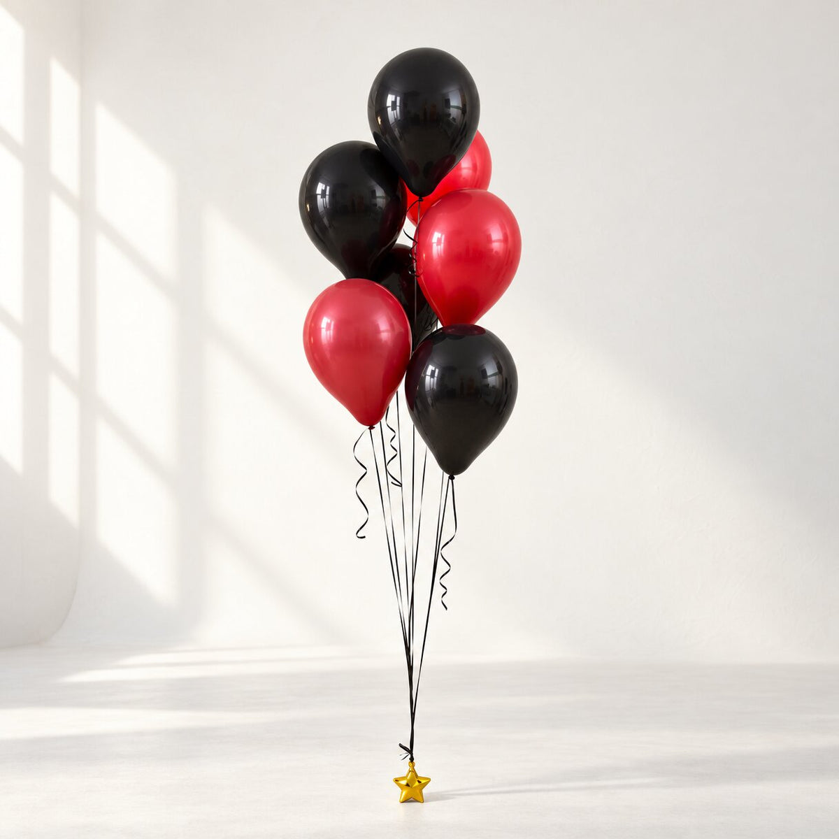 Vampire Red Halloween Ballongbukett - Ballonglevering.no