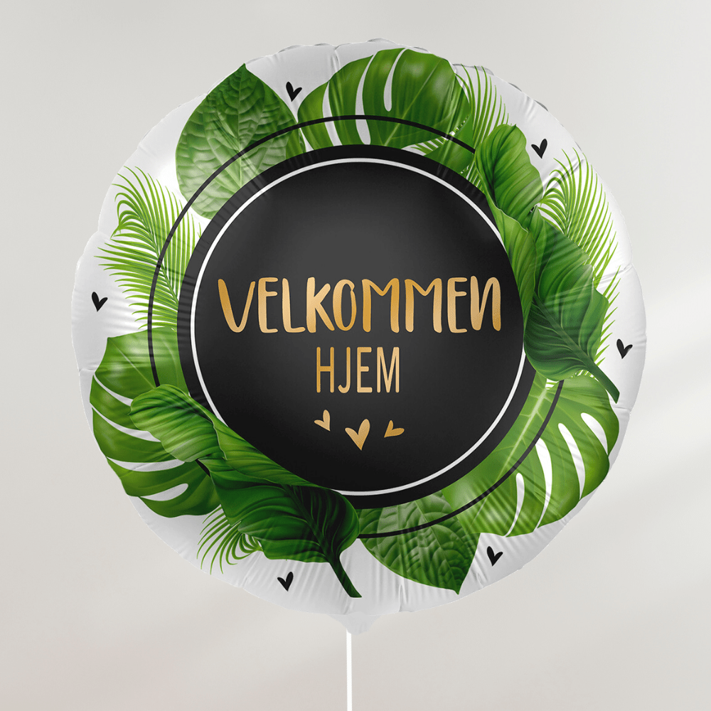 Velkommen Hjem Ballong - Ballonglevering.no