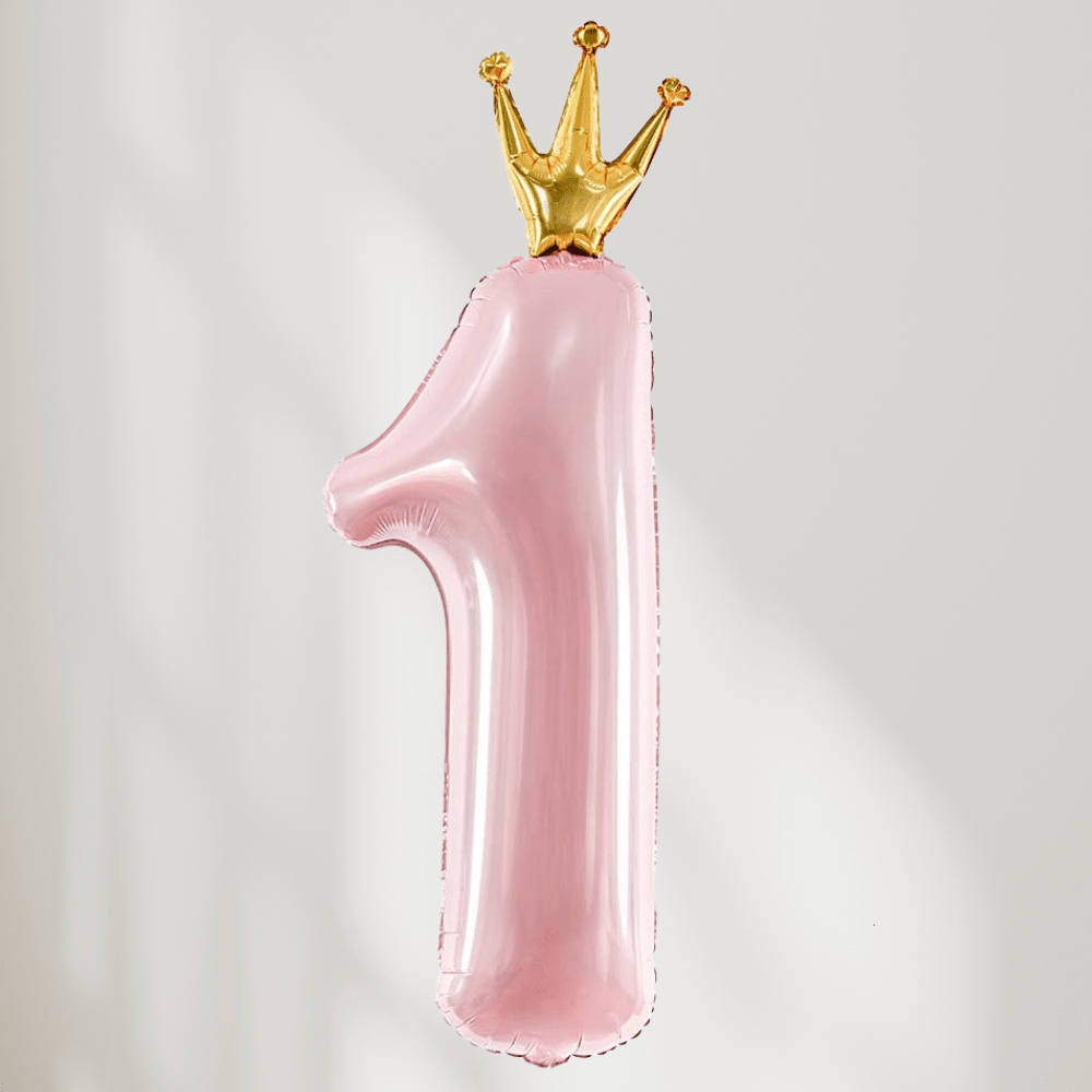 1 År med Krone Rosa Ballong - Ballonglevering.no