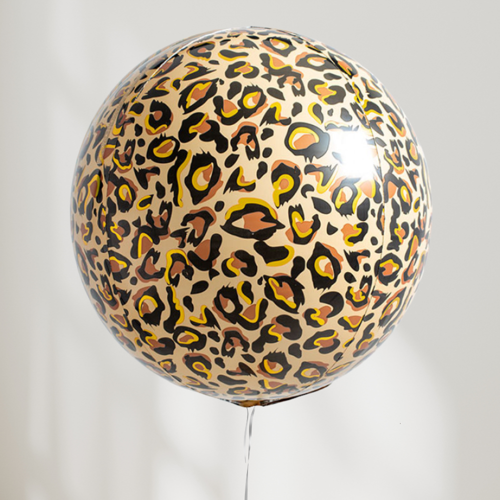 Leopard Orb Ballong