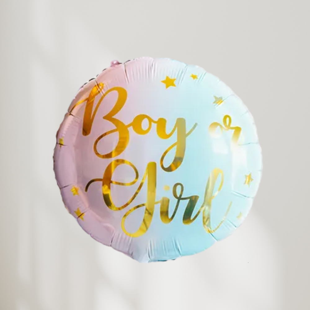 Boy or Girl Gender Reveal Ballong