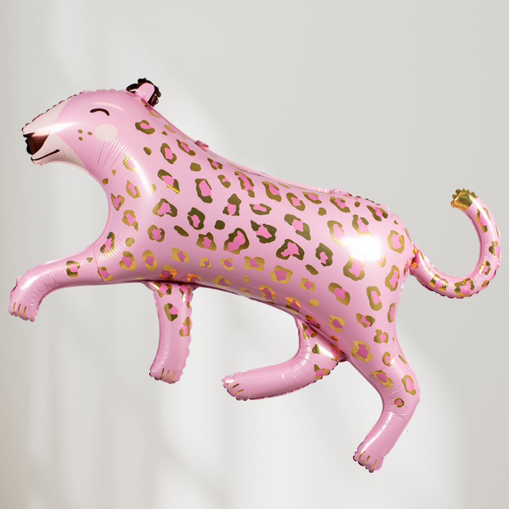 Rosa Leopard Ballong