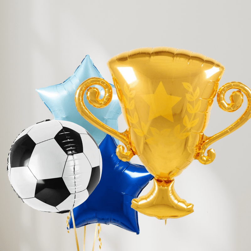 Fotball Pokal Ballongbukett - Ballonglevering.no