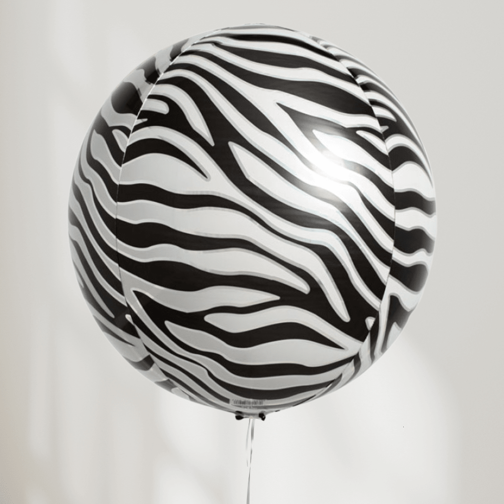 Globe Ballong Sebra - Ballonglevering.no