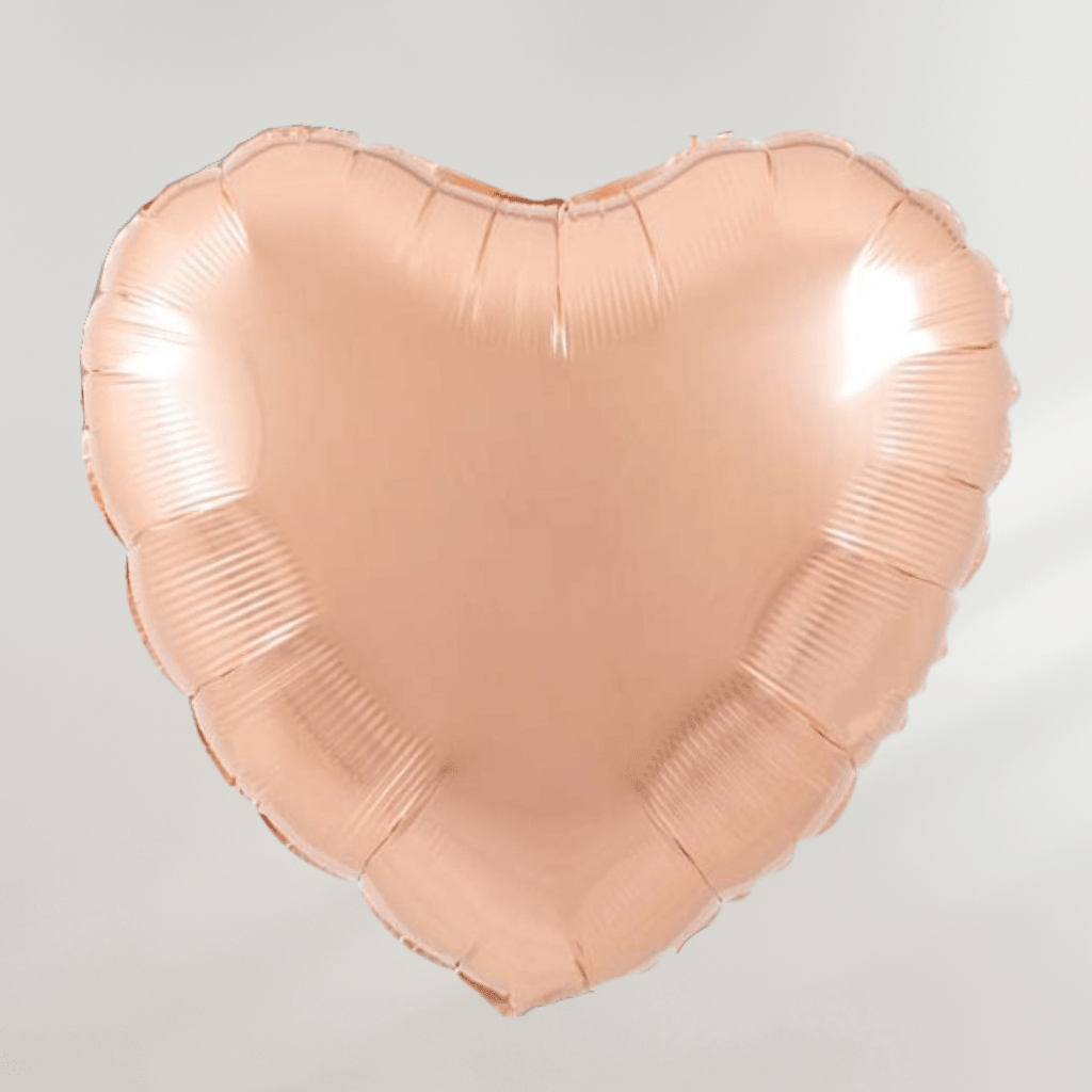 Hjerte Rosegull - Ballonglevering.no