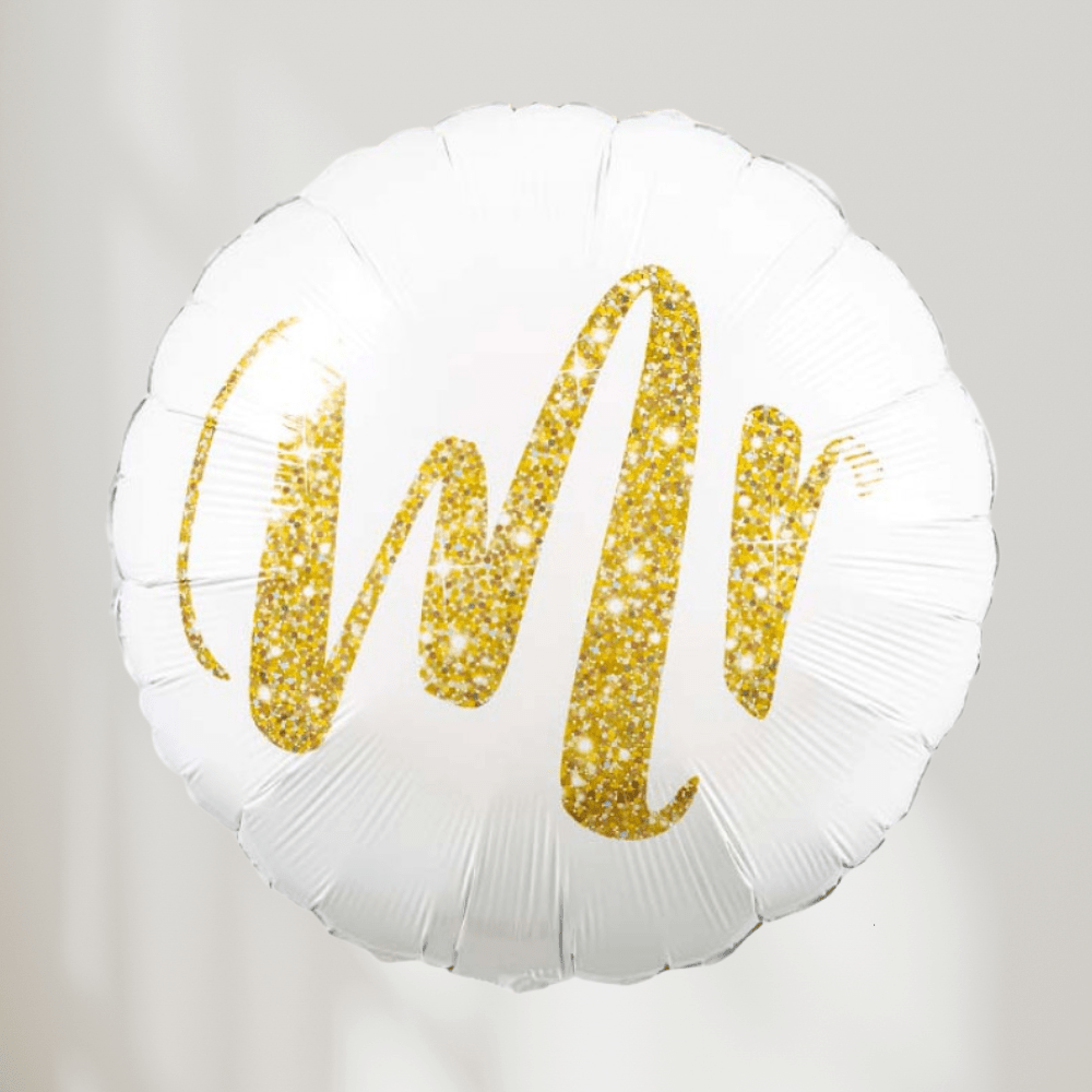 Mr Gullglitter Ballong - Ballonglevering.no