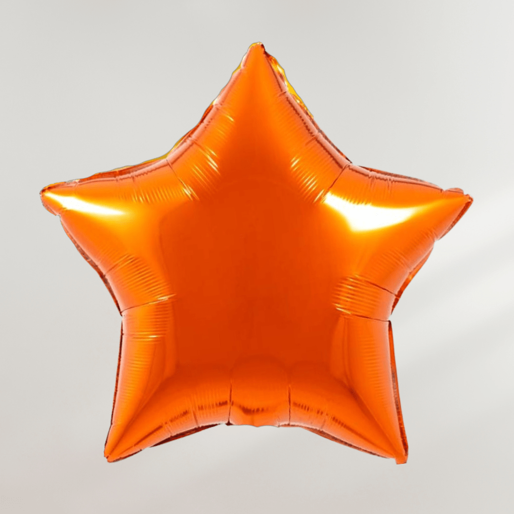 Stjerne Oransje - Ballonglevering.no