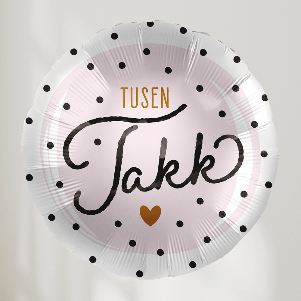 Tusen Takk Ballong - Ballonglevering.no